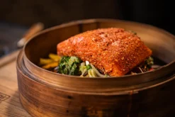 Bamboe stoommandje 22cm