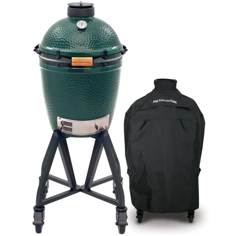 Big Green Egg Medium – met intEGGrated onderstel en hoes