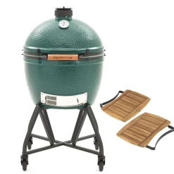 Big Green Egg XL – met intEGGrated handler en acacia zijplankjes