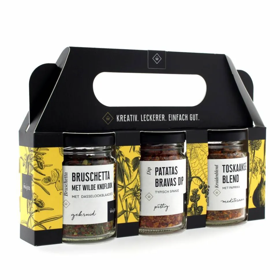 Cadeauverpakking BBQ-kruiden Wajos