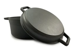 Dutch Oven reversible Grill Guru
