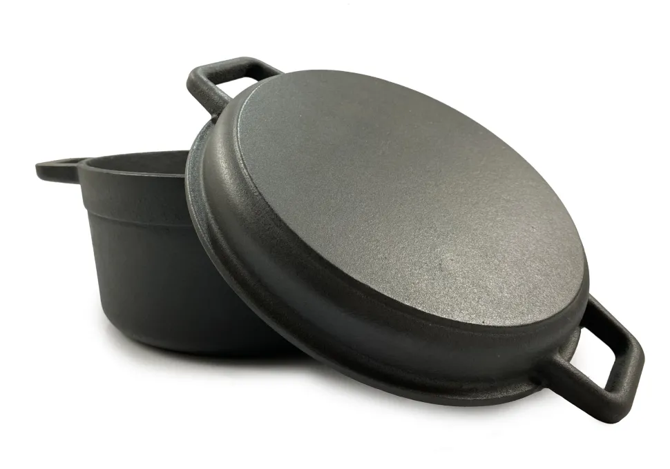 Dutch Oven reversible Grill Guru