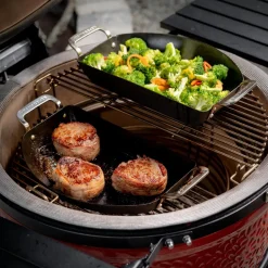 Karbon Steel halve maan pannenset Kamado Joe