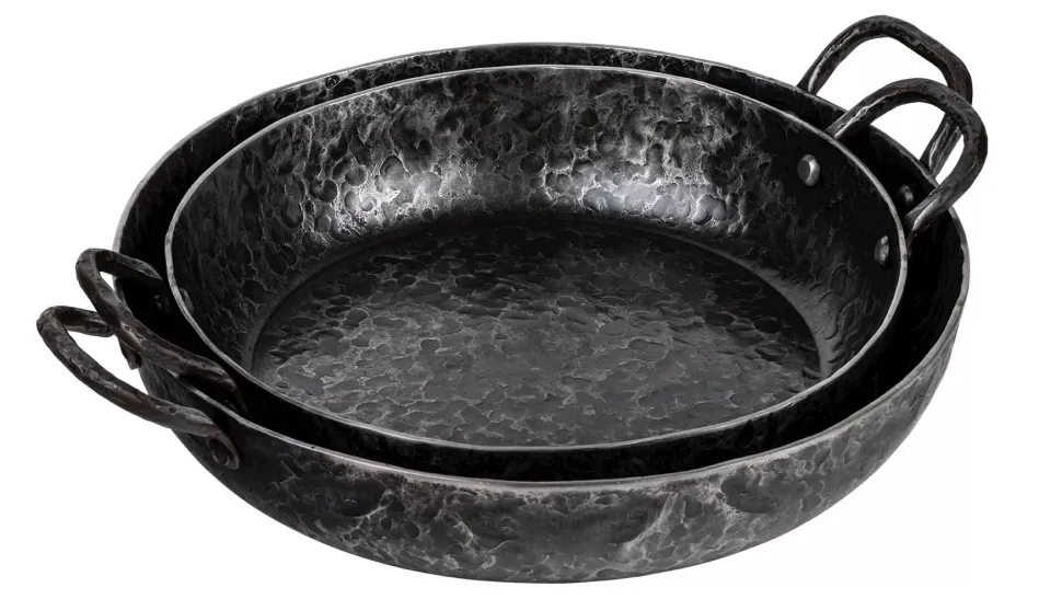 Koekenpan met 2 handvaten Forged