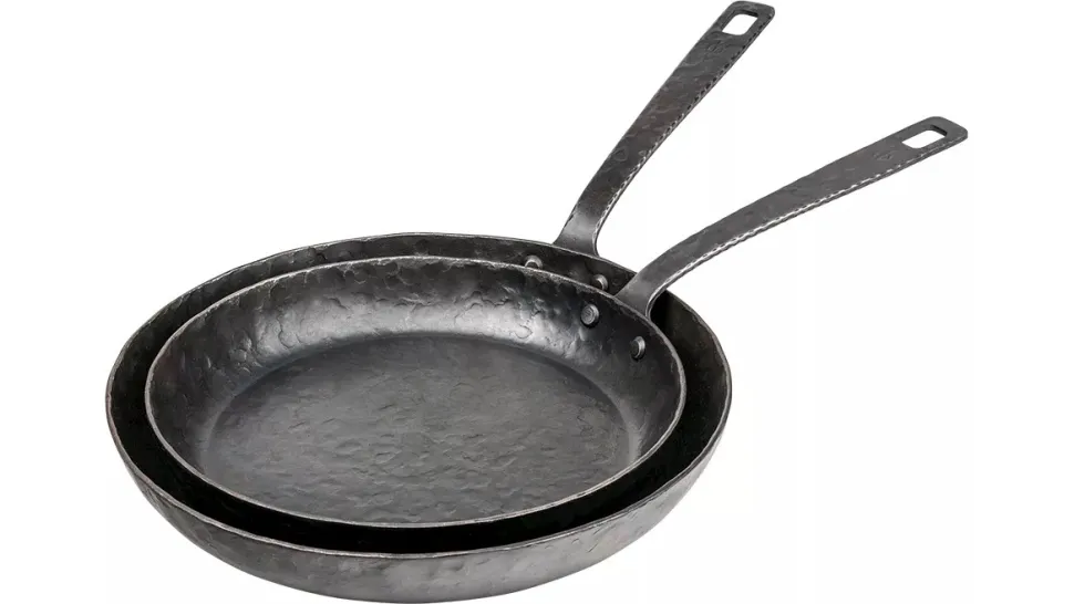 Koekenpan met 2 handvaten Forged