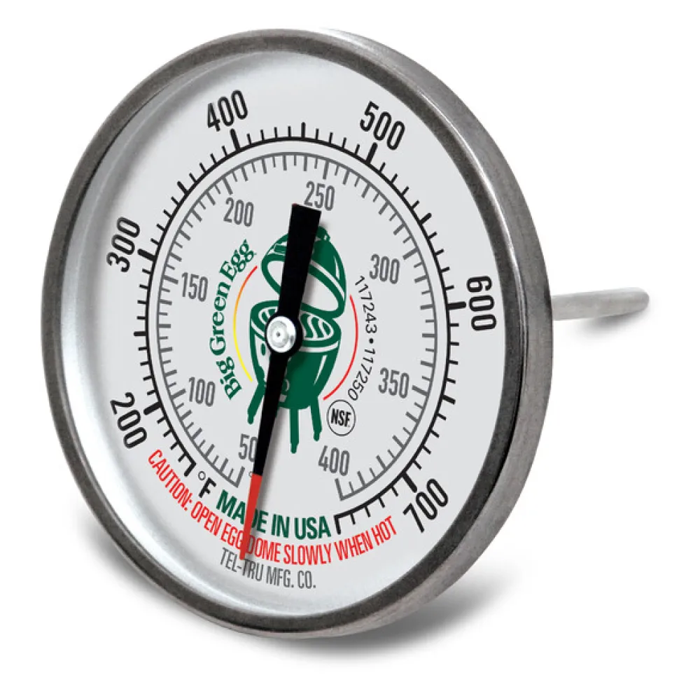 Koepeltemperatuurmeter Tell Tru Big Green Egg