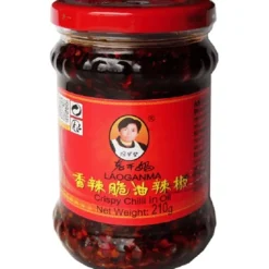 Krokante chili olie Lao gan ma
