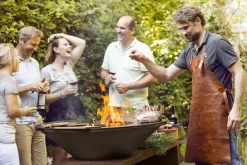 OFYR 100 Island+ Corten – Teak Hout