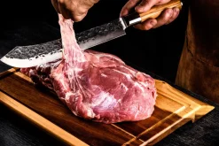 Olive Forged Butcher knife