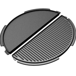Plancha griddle halve maan (EGGspander) Big Green Egg