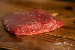 Runder Flat iron steak