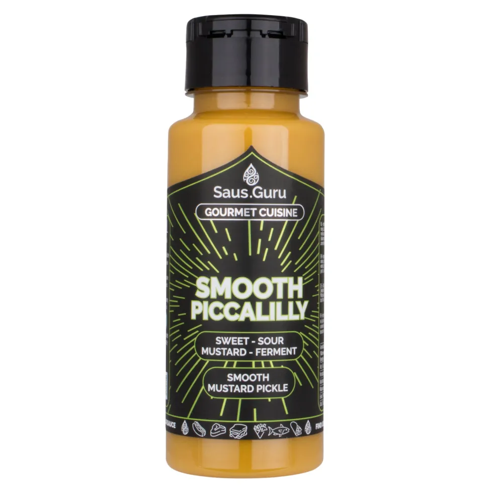 Saus.Guru BBQ Saus Smooth Piccalilly
