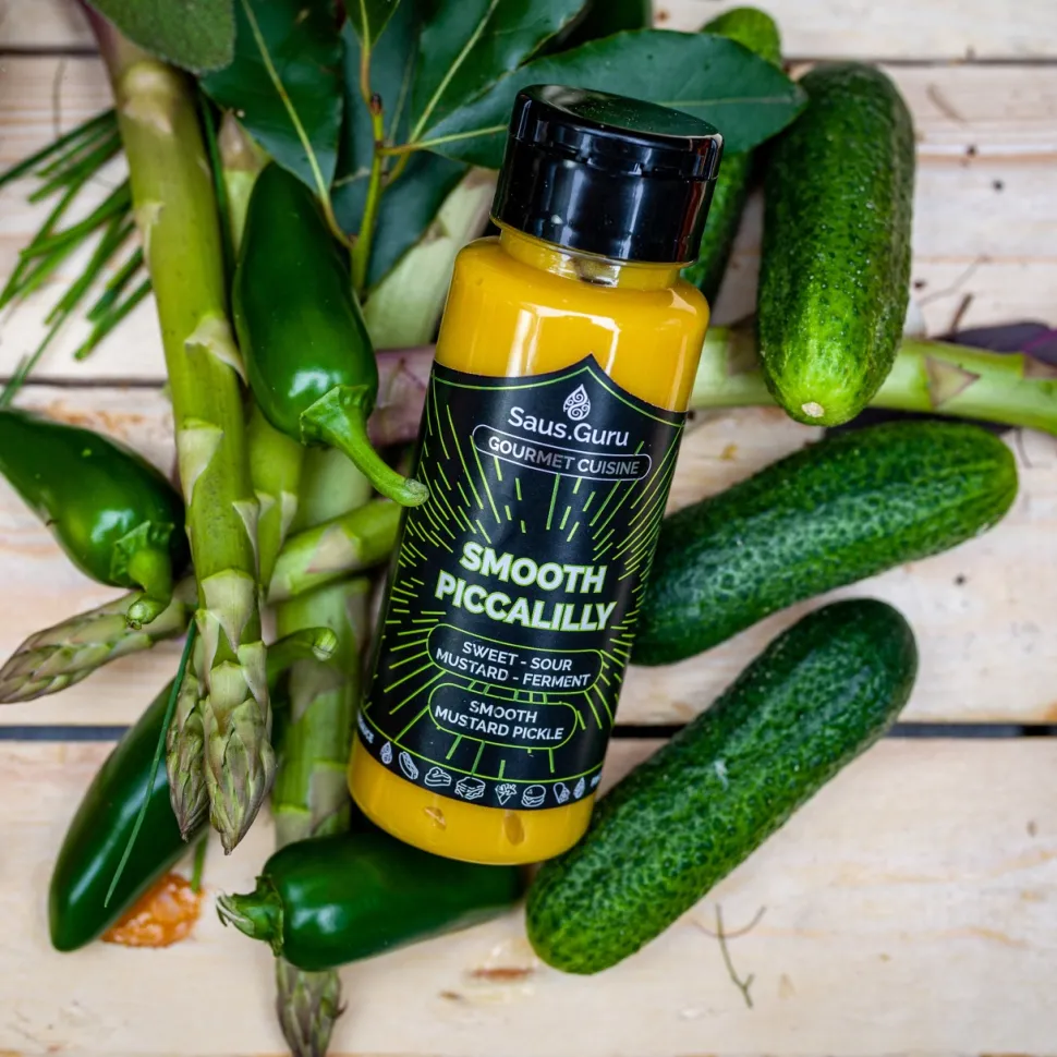 Saus.Guru BBQ Saus Smooth Piccalilly