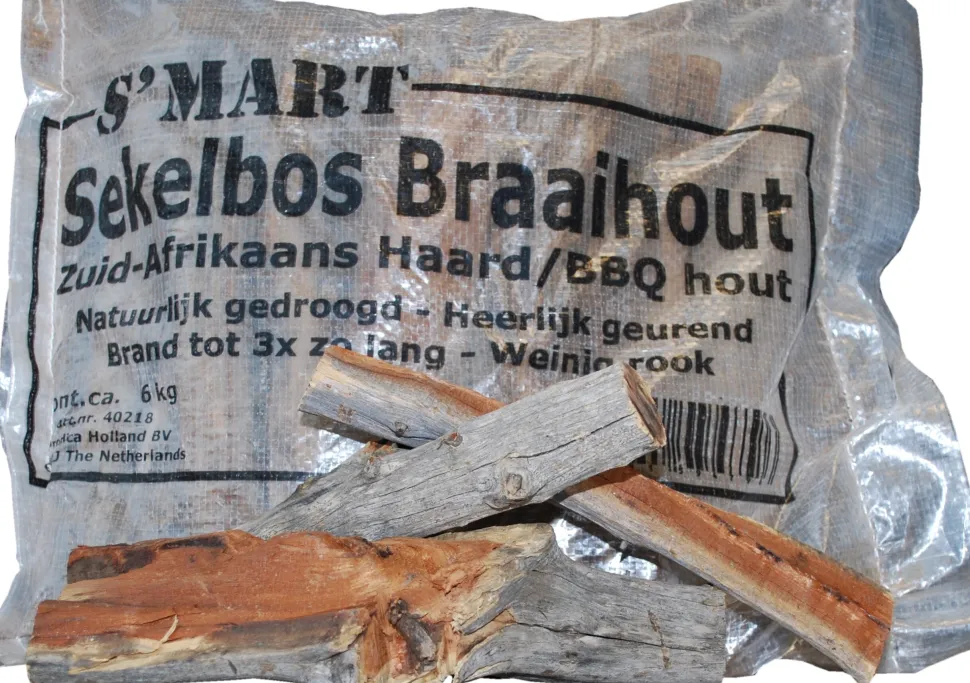 Sekelbos hout 6kg