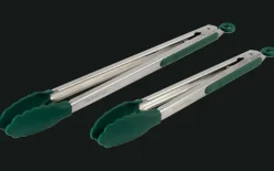 Tang met siliconen grijper (silicone tipped tongs) Big Green Egg