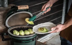 Tang met siliconen grijper (silicone tipped tongs) Big Green Egg