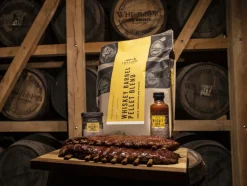 Traeger pellets Whiskey Barrel WhistlePig