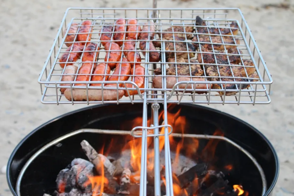 Zuid-Afrikaanse Braai Flipp ‘N Grate Home Fires